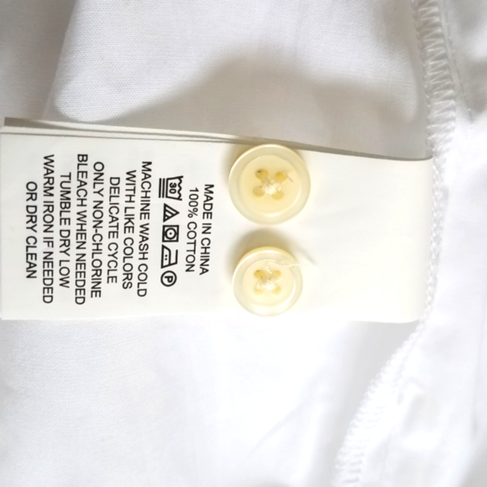 Kate Spade New York Poplin Tie Neck Shirt - Picture 5 of 7